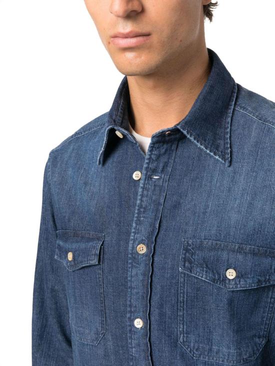  볼리올리 데님 셔츠 589LFB28660730 BLUE - BOGLIOLI