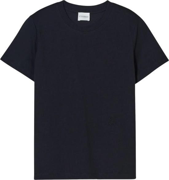 26SS 클로즈드 반팔 티셔츠 C9520044HEM100 BLACK