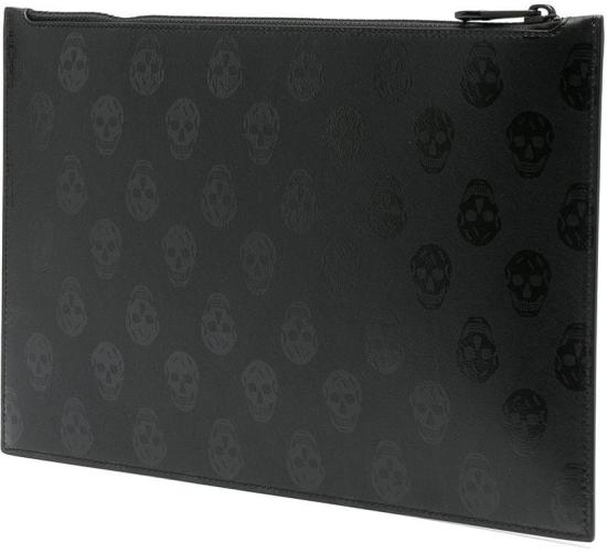  알렉산더 맥퀸 남성지갑 5604721AAAN1000 BLACK - ALEXANDER MCQUEEN