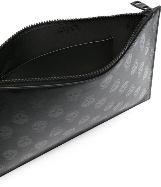  알렉산더 맥퀸 남성지갑 5604721AAAN1000 BLACK - ALEXANDER MCQUEEN