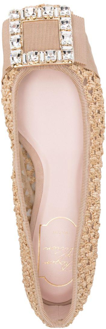  로저비비에 플랫 슈즈 RVW44938140RNK5T97 BEIGE - ROGER VIVIER
