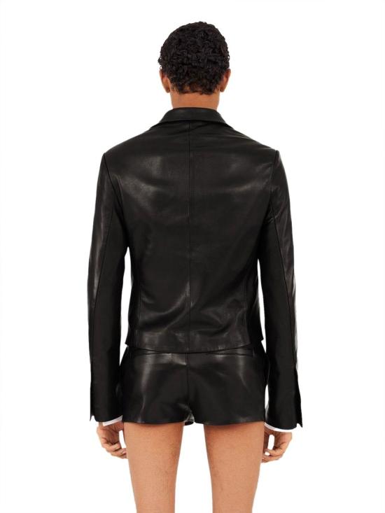  살바토레 페라가모 가죽 자켓 142199761349002 BLACK - SALVATORE FERRAGAMO