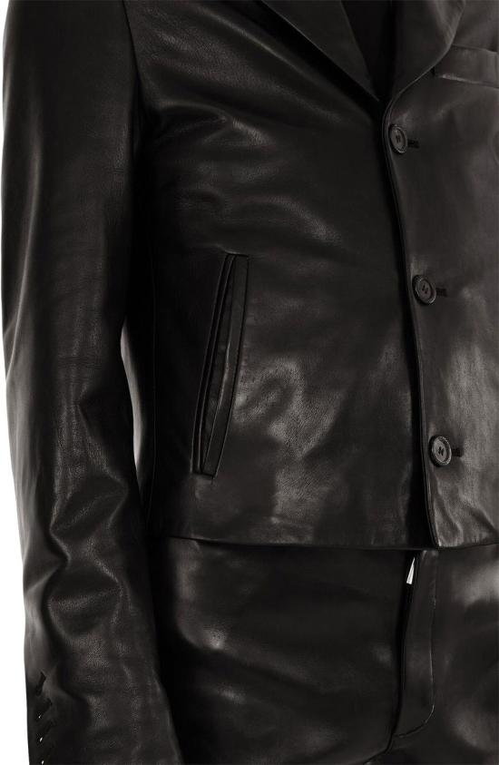 살바토레 페라가모 가죽 자켓 142199761349002 BLACK - SALVATORE FERRAGAMO
