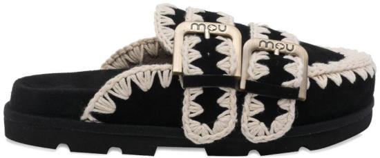 26SS 모우 뮬/슬리퍼 SW631003ABKWH BLACK