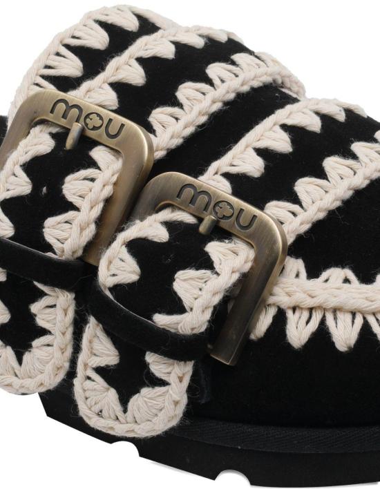 26SS 모우 뮬/슬리퍼 SW631003ABKWH BLACK - MOU