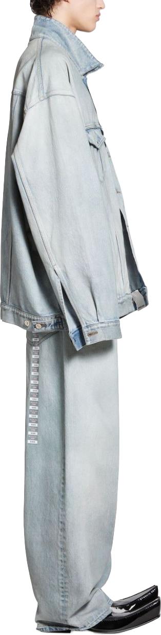  발렌시아가 데님 자켓 767947TDW144016 LICHTBLUE - BALENCIAGA