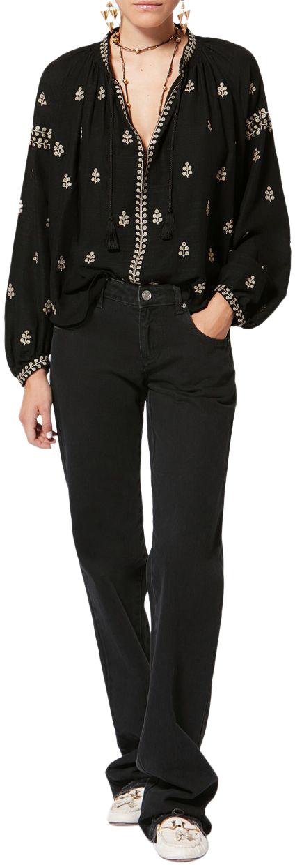 26SS 이자벨마랑 블라우스 3613617645433 BLACK - ISABEL MARANT