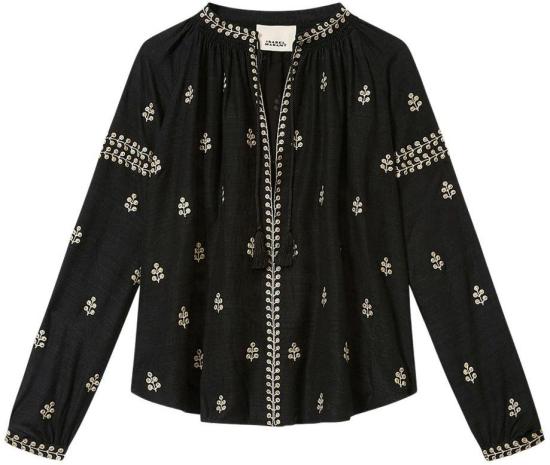 26SS 이자벨마랑 블라우스 3613617645433 BLACK