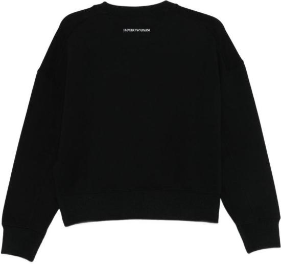 26SS 엠포리오 아르마니 스웨터 EW003183AF10002UC001 BLACK - EMPORIO ARMANI