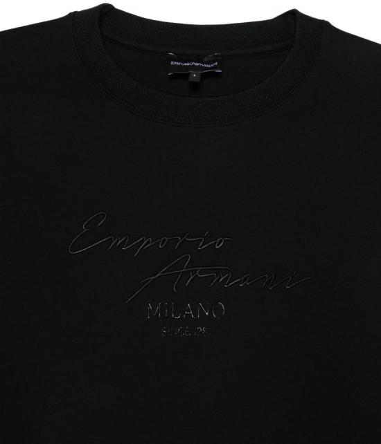 26SS 엠포리오 아르마니 스웨터 EW003183AF10002UC001 BLACK - EMPORIO ARMANI
