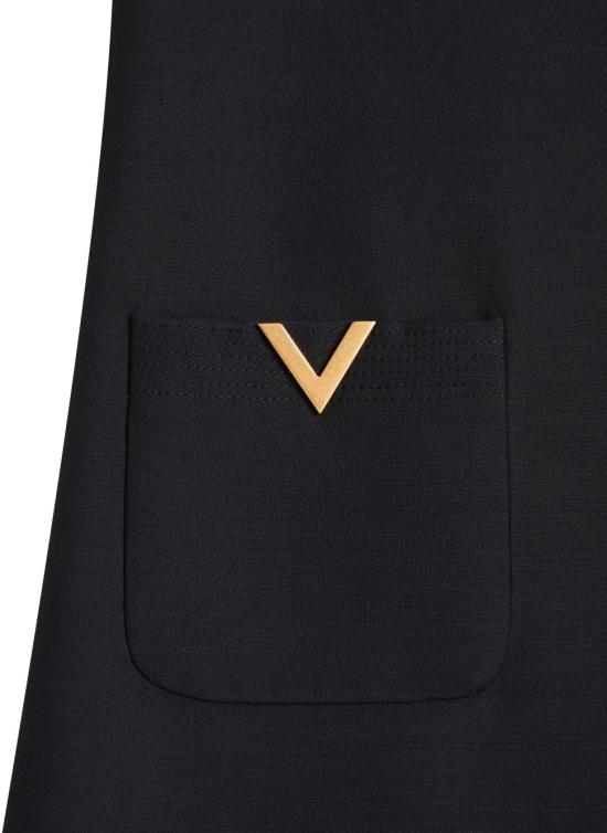 26SS 발렌티노 가라바니 숏 원피스 BVAJD01CFTB1 BLACK - VALENTINO GARAVANI