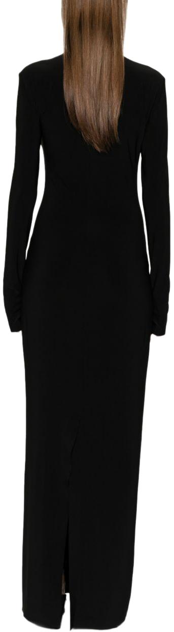 26SS 노마카말리 롱 원피스 KK4253PLT11001 BLACK - NORMA KAMALI