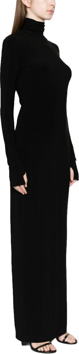 26SS 노마카말리 롱 원피스 KK4253PLT11001 BLACK - NORMA KAMALI