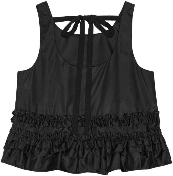 25FW 가니 민소매 티셔츠 W0564099 BLACK - GANNI