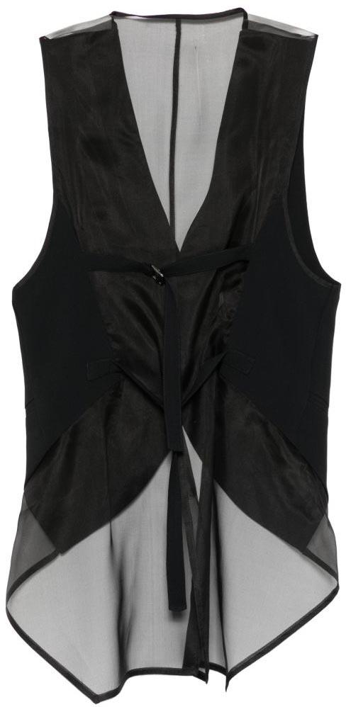 26SS 엠포리오 아르마니 민소매 티셔츠 EW004490TE10419UC001 BLACK - EMPORIO ARMANI
