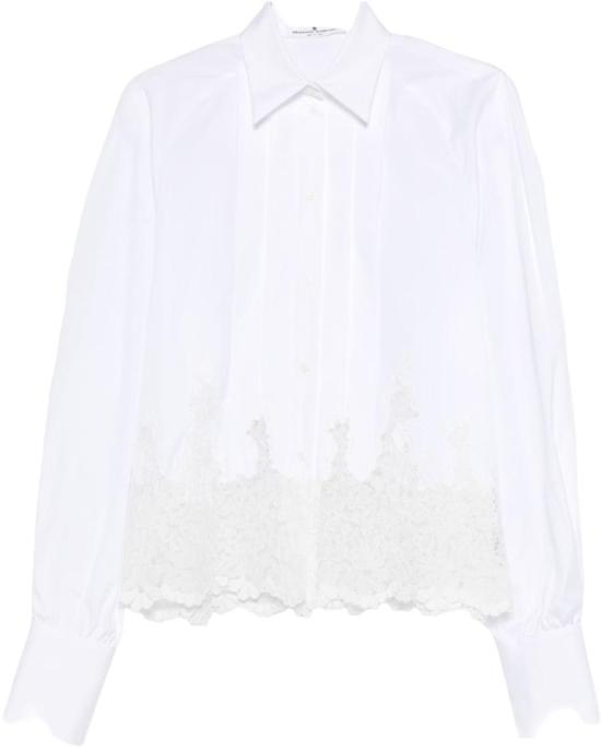 26SS 에르마노 설비노 셔츠 D482K305APBQP10601 WHITE