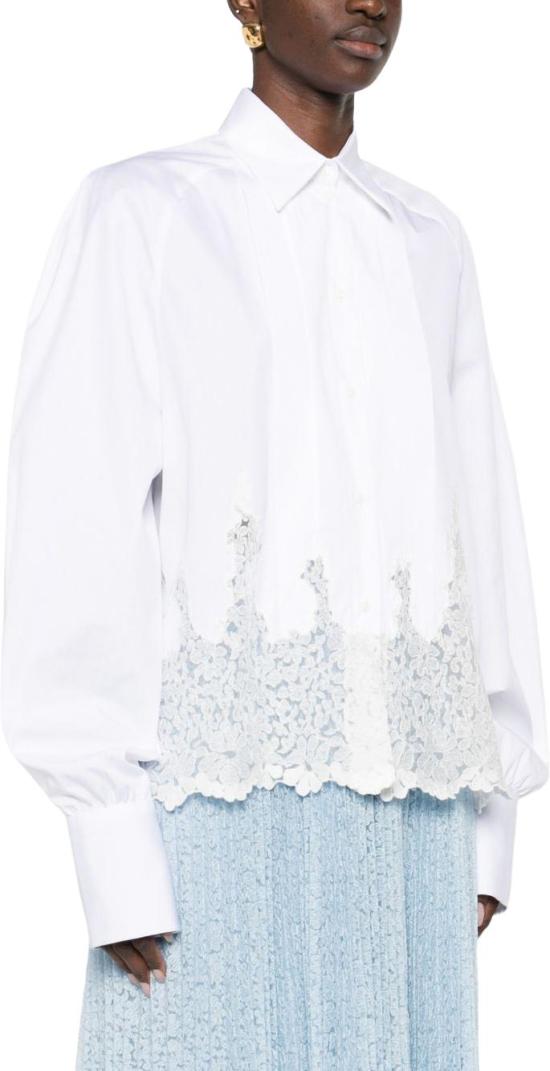 26SS 에르마노 설비노 셔츠 D482K305APBQP10601 WHITE - ERMANNO SCERVINO
