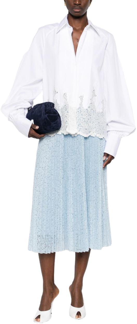 26SS 에르마노 설비노 셔츠 D482K305APBQP10601 WHITE - ERMANNO SCERVINO