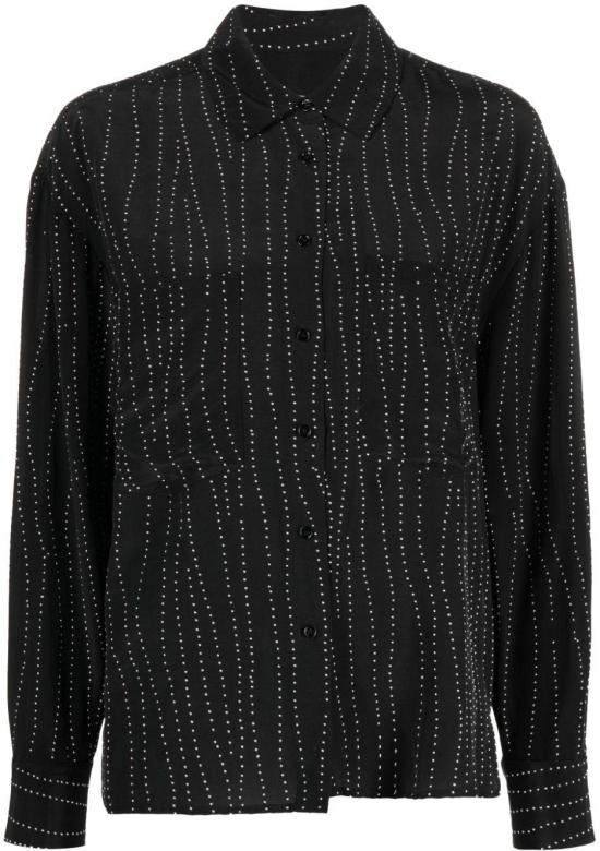  이로 블라우스 ZEFIROWM18BLA01 BLACK