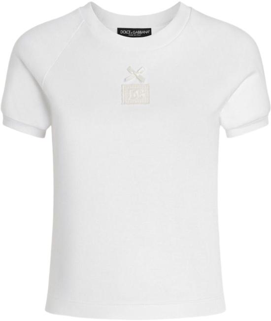 26SS 돌체앤가바나 반팔 티셔츠 F8V88ZHU7SDW0800 WHITE