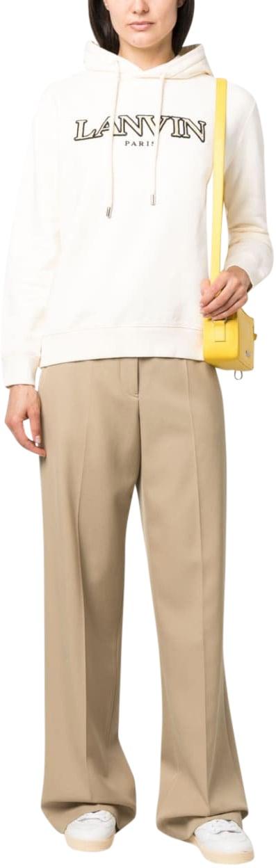  랑방 후드 티셔츠 RWHO0003J209012 WHITE - LANVIN