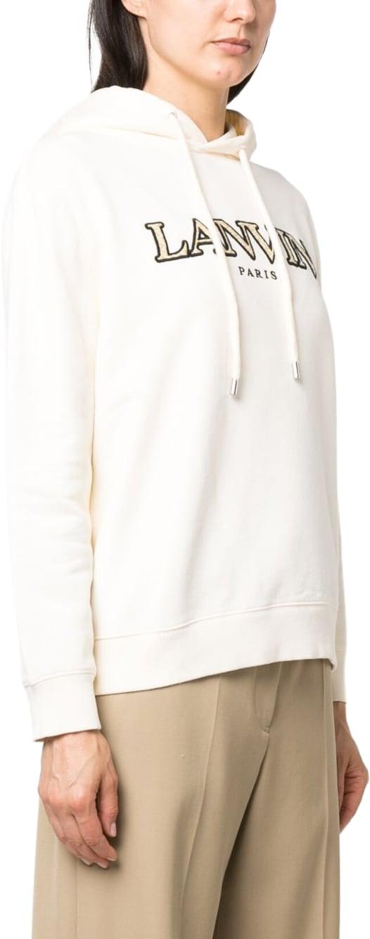  랑방 후드 티셔츠 RWHO0003J209012 WHITE - LANVIN