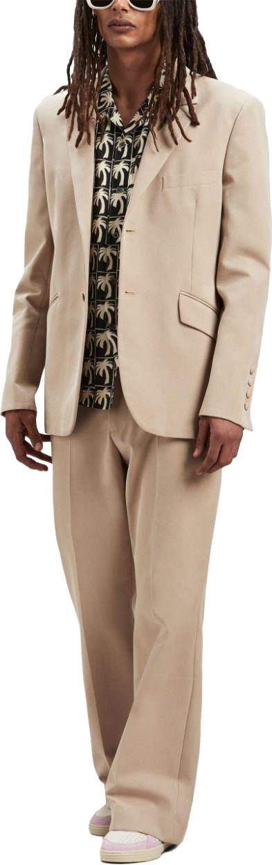  팜앤젤스 수트 자켓 PMEN034F23FAB0016110 BEIGE - PALM ANGELS