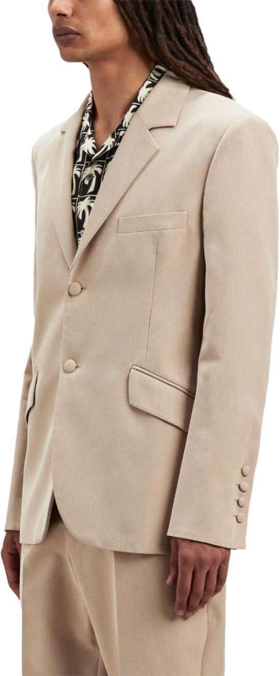  팜앤젤스 수트 자켓 PMEN034F23FAB0016110 BEIGE - PALM ANGELS
