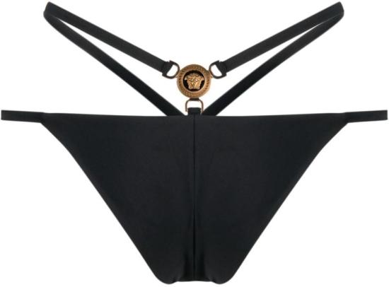  베르사체 비키니 수영복 10122301A088121B000 BLACK - VERSACE