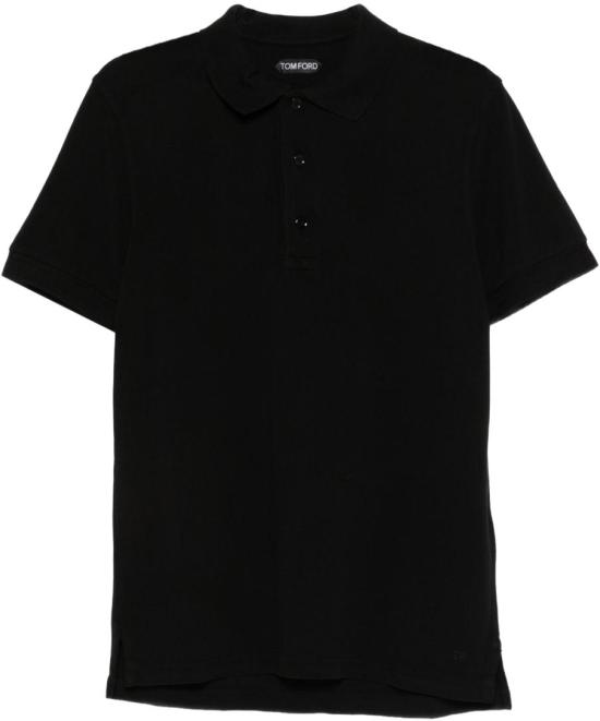 26SS 톰포드 폴로 티셔츠 JPS011JMT013NAA BLACK