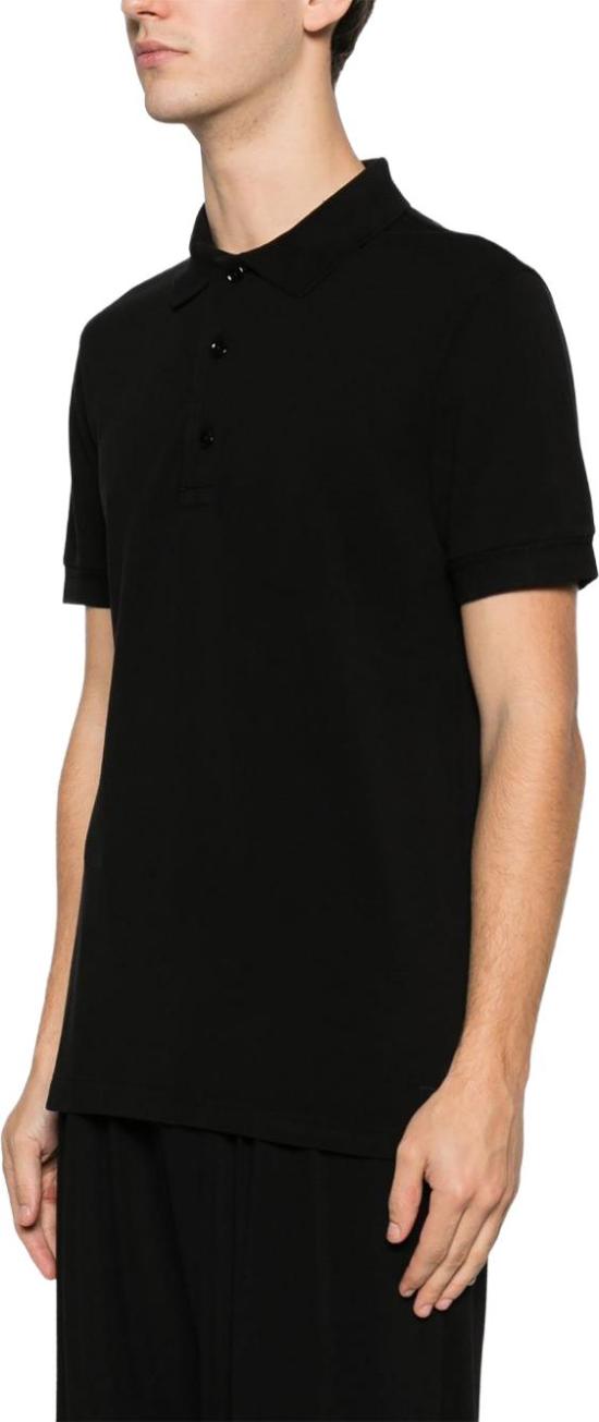 26SS 톰포드 폴로 티셔츠 JPS011JMT013NAA BLACK - TOMFORD