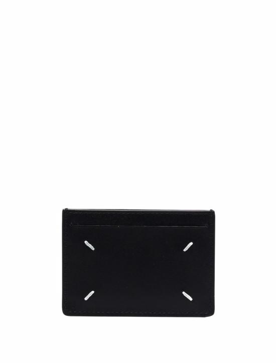 26FW 마르지엘라 포 스티치 카드 홀더 SA1VX0007 P4745T8013 BLACK - MAISON MARGIELA