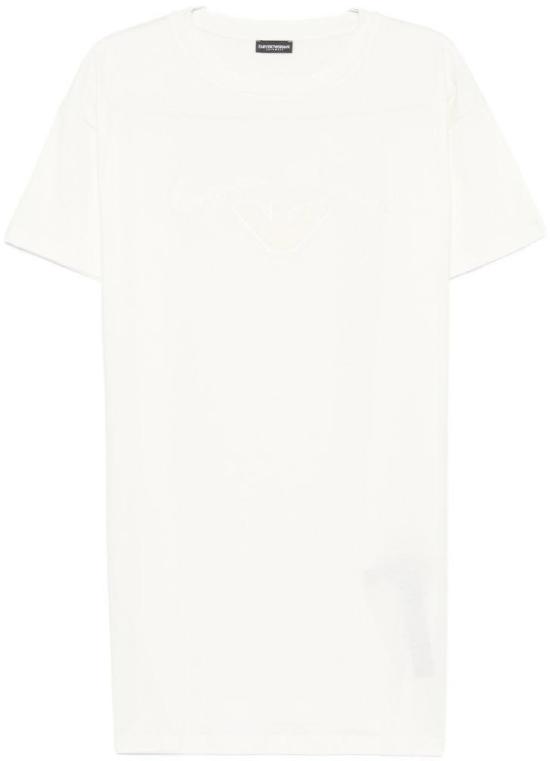 26SS 엠포리오 아르마니 미디 원피스 EW004078AF20244U1131 WHITE