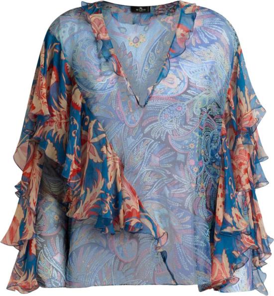26SS 에트로 블라우스 WRJA017799SA1Q7X0887 BLUE