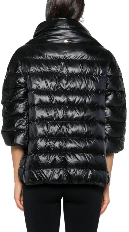 25FW 에르노 아민타 케이프 PI0043DIC12017Z9300 BLACK - HERNO