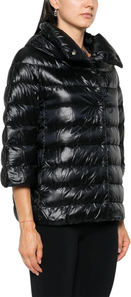 25FW 에르노 아민타 케이프 PI0043DIC12017Z9300 BLACK - HERNO