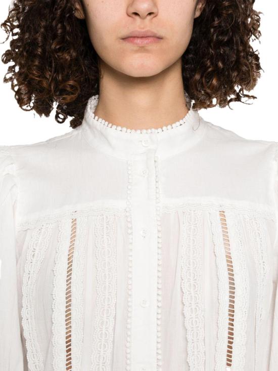 25SS 앨리스 앤 올리비아 블라우스 CC502048001A127 WHITE - ALICE & OLIVIA