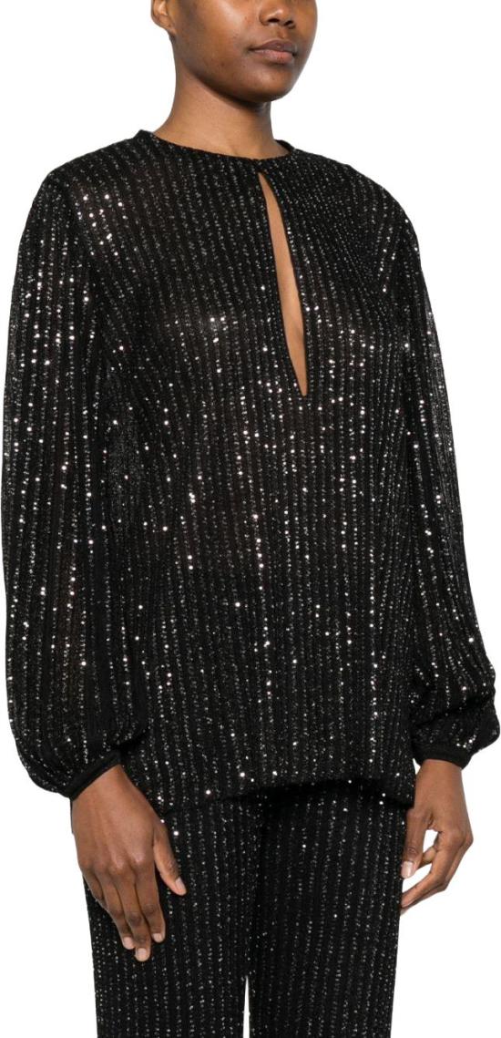 26SS 미소니 긴팔 티셔츠 DS26SJ0ABK01GHS91RX BLACK - MISSONI