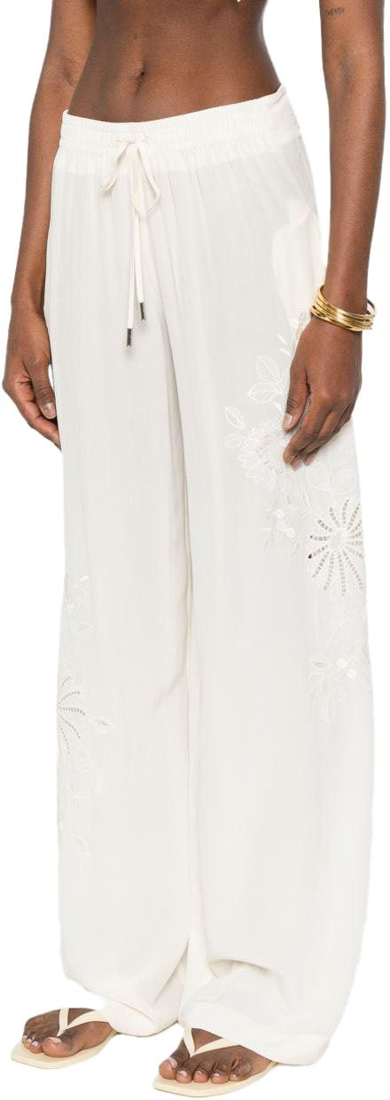 26SS 에르마노 설비노 트레이닝/조거 팬츠 D482P351RVKX14800 WHITE - ERMANNO SCERVINO