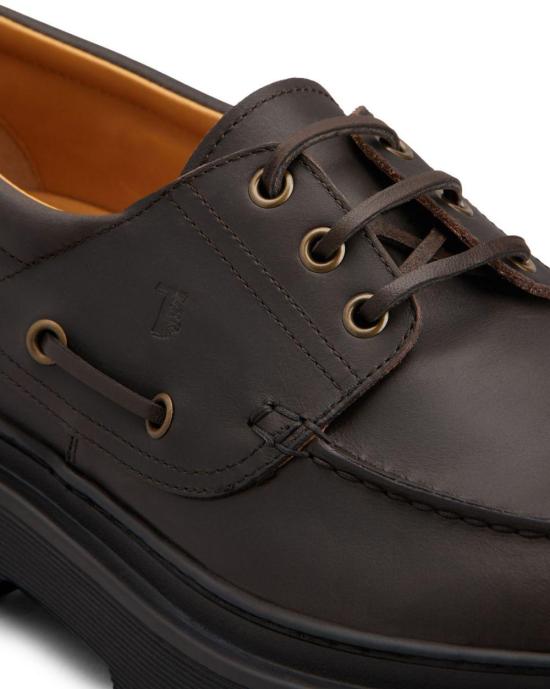 25FW 토즈 로퍼 XXM24L0JP00UFSS808 BROWN - TODS