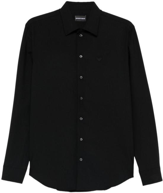 26SS 엠포리오 아르마니 긴팔 셔츠 EM000099TE19332UC001 BLACK