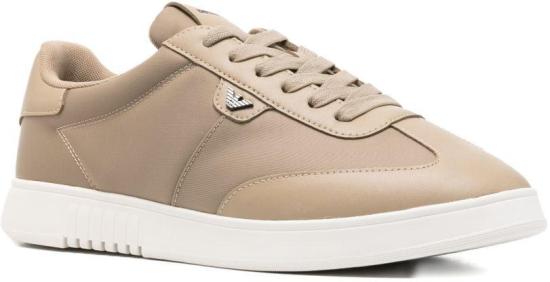 26SS 엠포리오 아르마니 스니커즈 EM003062AF18210U1072 BEIGE - EMPORIO ARMANI