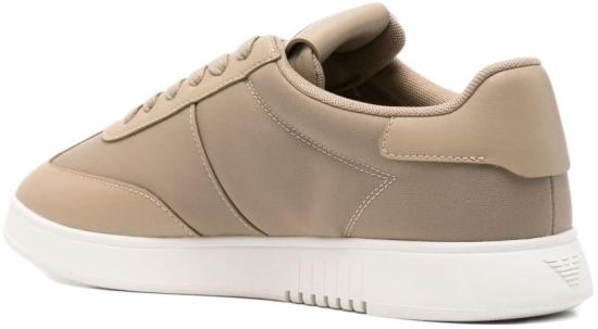 26SS 엠포리오 아르마니 스니커즈 EM003062AF18210U1072 BEIGE - EMPORIO ARMANI