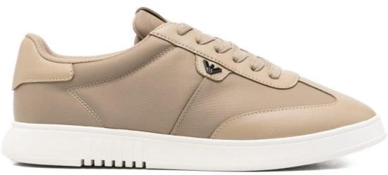 26SS 엠포리오 아르마니 스니커즈 EM003062AF18210U1072 BEIGE