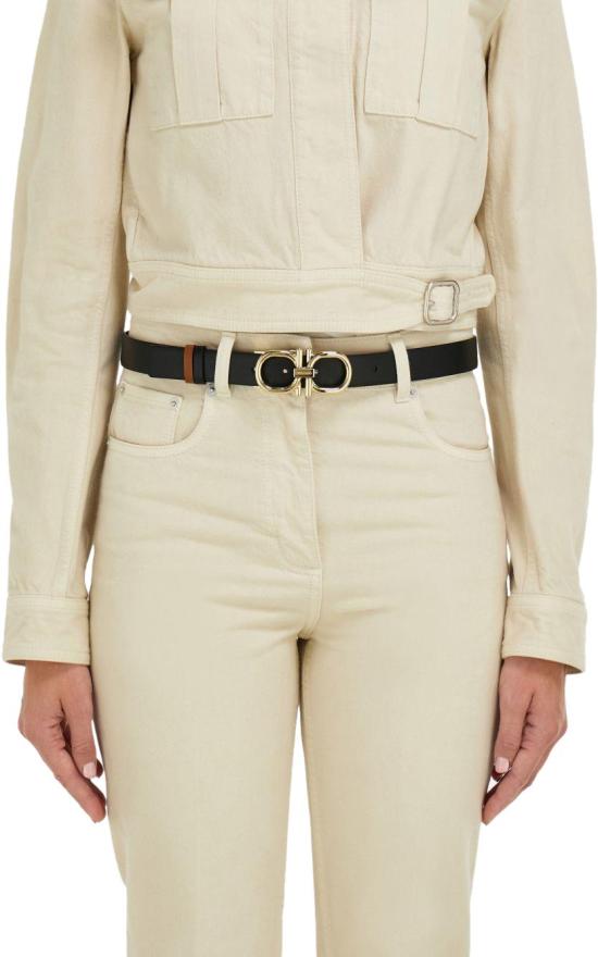 26SS 살바토레 페라가모 레귤러 벨트 230458790123001 BLACK - SALVATORE FERRAGAMO