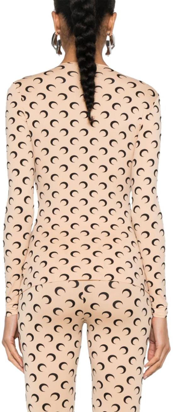 26SS 마린세르 긴팔 티셔츠 3701276453558 BEIGE - MARINE SERRE