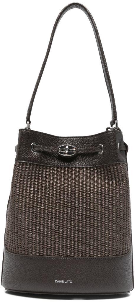 26SS 자넬라토 숄더백 068980SVIMINIZ0244 BROWN