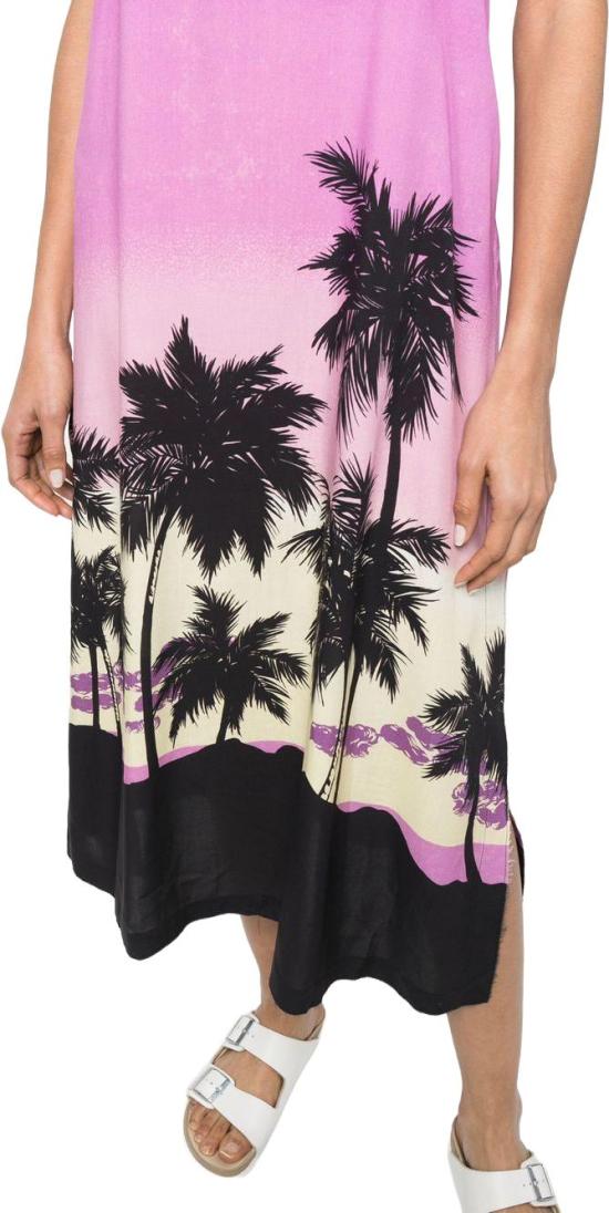  팜앤젤스 미디 원피스 PWDJ001S23FAB0043710 PURPLE - PALM ANGELS