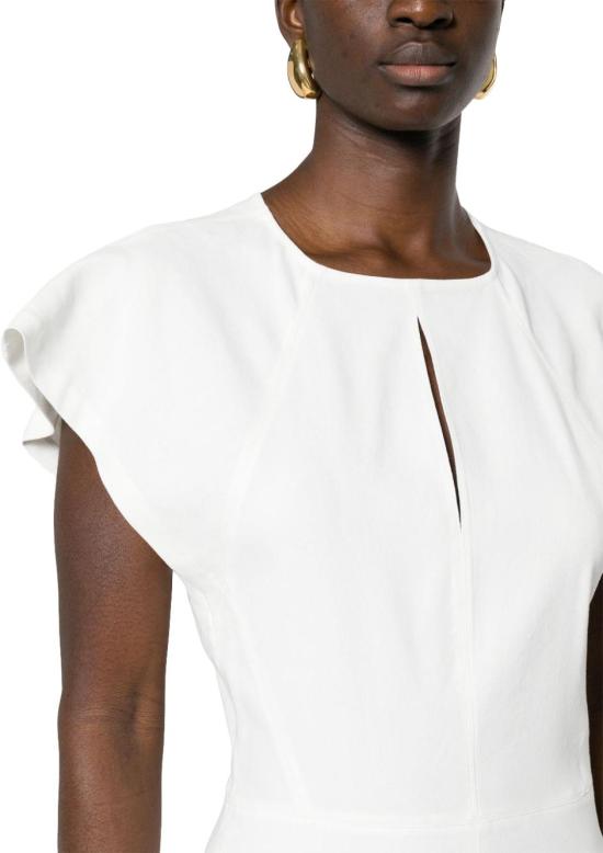  이자벨마랑 미디 원피스 RO0368FAB1F04IMIRNA20WH WHITE - ISABEL MARANT