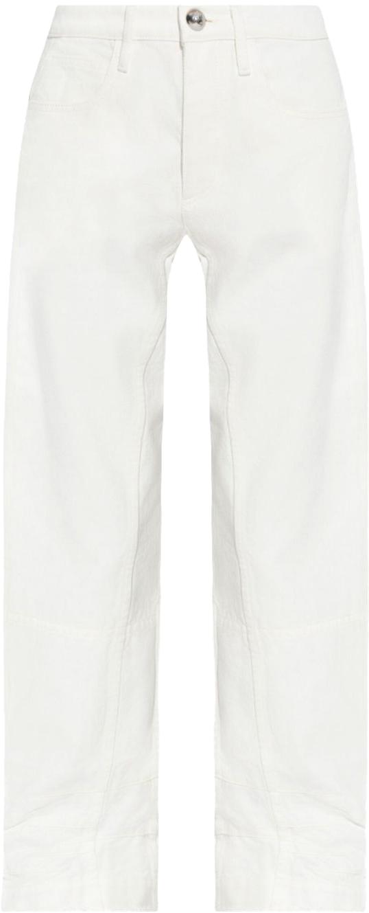 25SS 질샌더 데님 팬츠 J04KA0115J46463102 WHITE